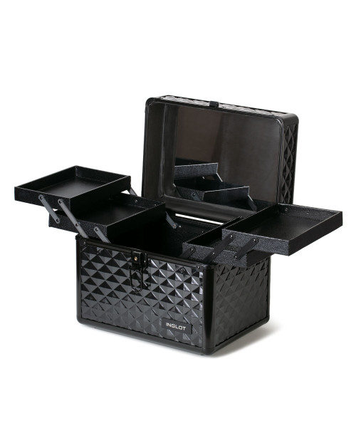 INGLOT MAKEUP CASE KC-178M K107-21HA BLACK MATTE INGLOT MAKEUP CASE KC-178M K107-21HA BLACK MATTE
