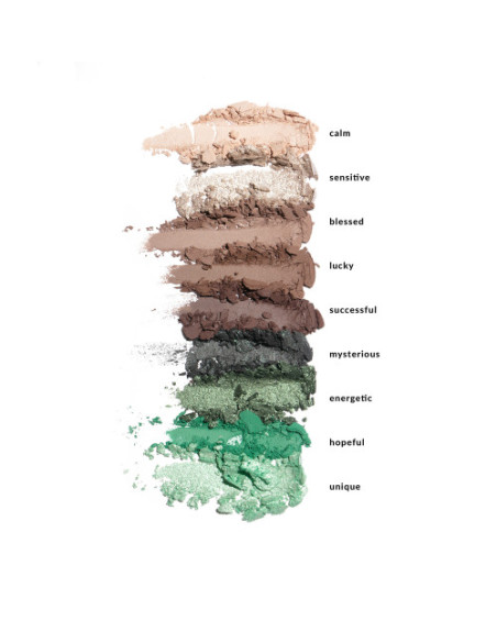 Палитра теней INGLOT PLAYINN CLOUD NO. NINE GREEN