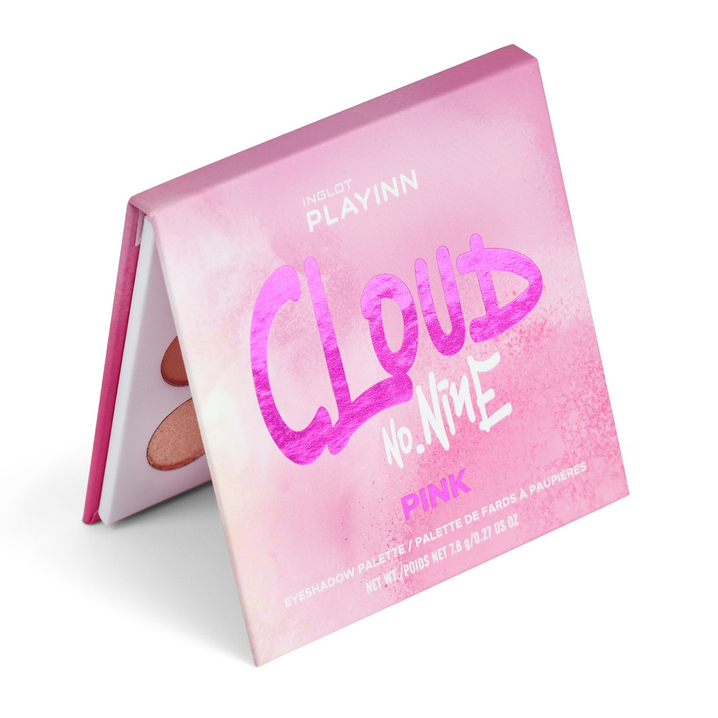 Палитра теней INGLOT PLAYINN CLOUD NO. NINE PINK