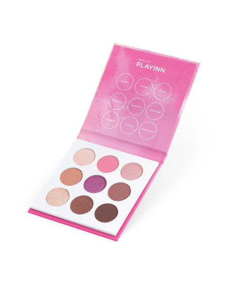 Палитра теней INGLOT PLAYINN CLOUD NO. NINE PINK