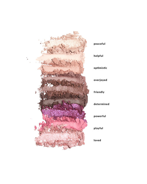 Палитра теней INGLOT PLAYINN CLOUD NO. NINE PINK