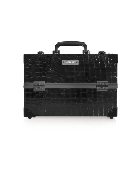 INGLOT MAKE-UP KISTE LEDER MIT KROKOPRÄGUNG MITTELGROSS KC-PAC01