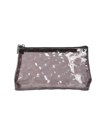 TRANSPARENTE KOSMETIKTASCHE – BRAUN (R23973C)