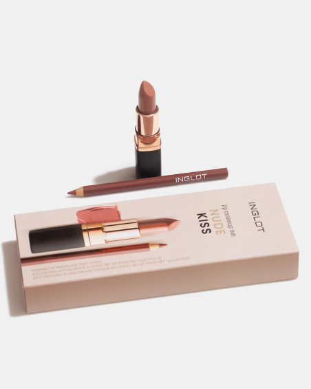 Set de Machiaj LIP MAKEUP SET NUDE KISS