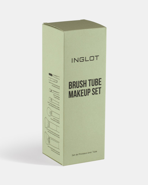 Набор кистей BRUSH TUBE MAKEUP SET (GREEN) Набор кистей BRUSH TUBE MAKEUP SET (GREEN)