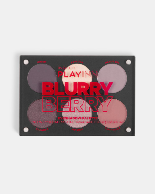 Paletă pentru machiaj INGLOT PLAYINN Blurry Berry Eye Shadow Palette Paletă pentru machiaj INGLOT PLAYINN Blurry Berry Eye Shadow Palette
