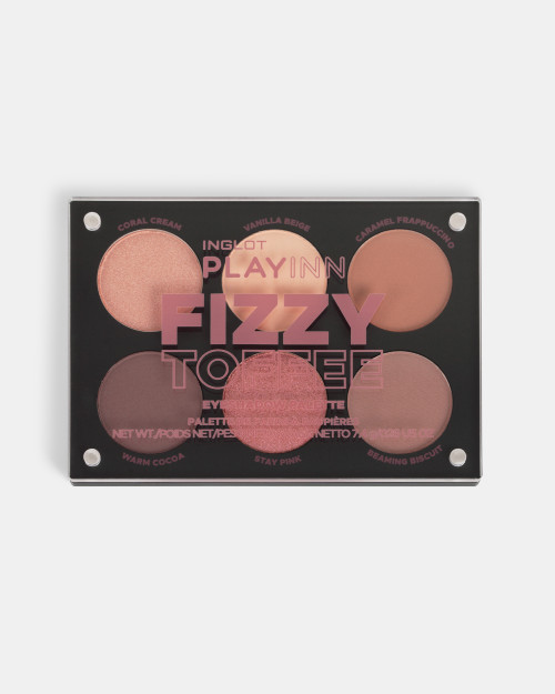 Палетка для макияжа INGLOT PLAYINN Fizzy Toffee Eyeshadow Palette