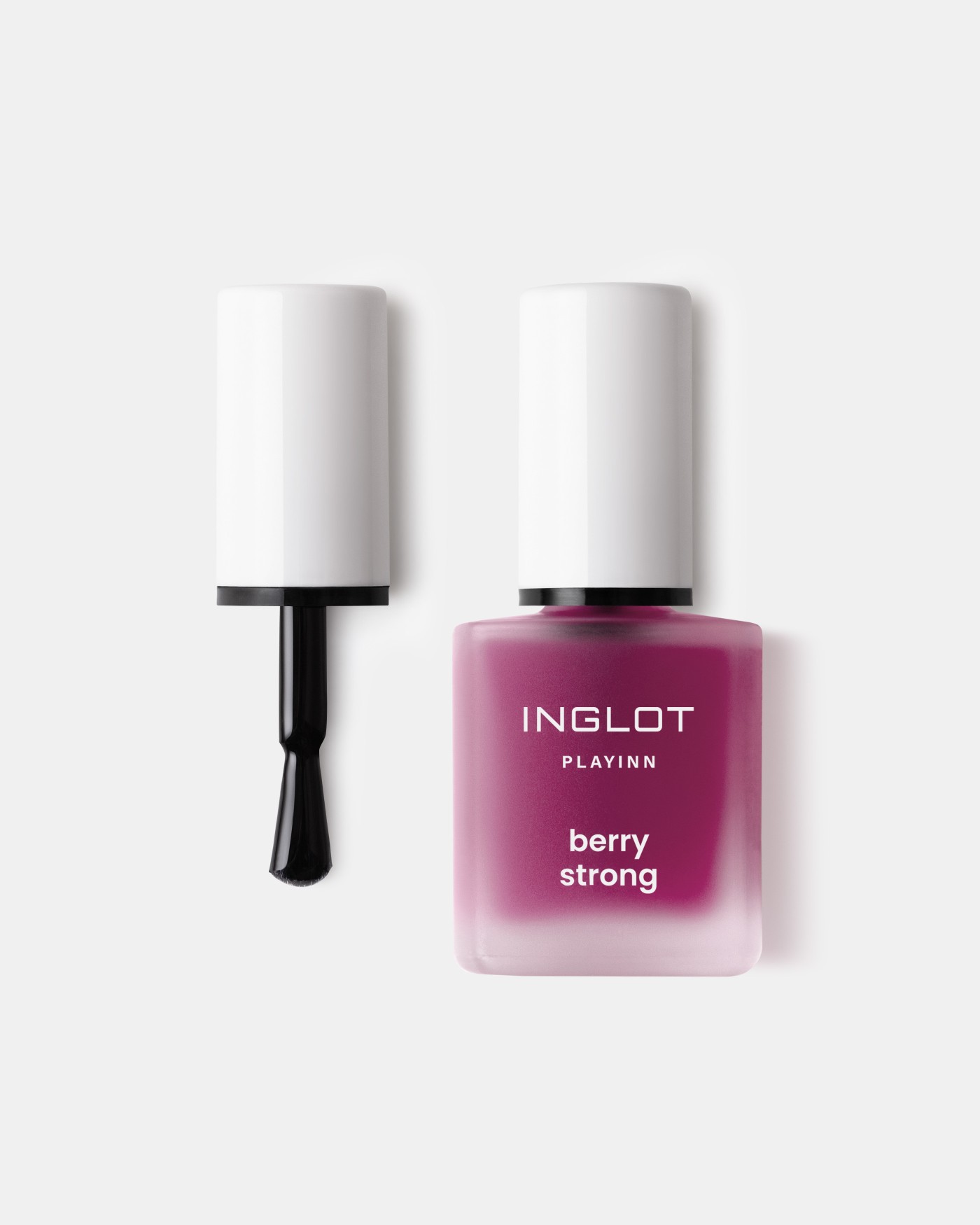 Faceți clic pentru a mări Tratament fortifiant pentru unghii INGLOT PLAYINN Berry Strong