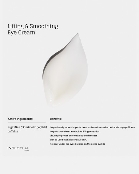 Cremă pentru zona ochilor Inglot Lab Lifting & Smoothing Eye Cream
