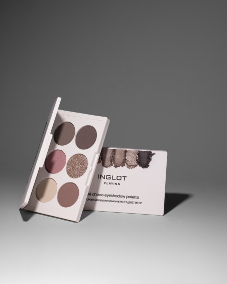 Paletă de farduri Inglot Playinn Rosé Choco Eyeshadow Palette