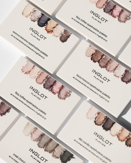 Paletă de farduri Inglot Playinn Rosé Choco Eyeshadow Palette