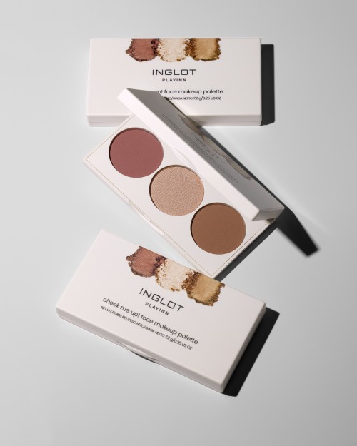 Paletă de machiaj Inglot Playinn Cheek Me Up! Face Makeup Palette Paletă de machiaj Inglot Playinn Cheek Me Up! Face Makeup Palette