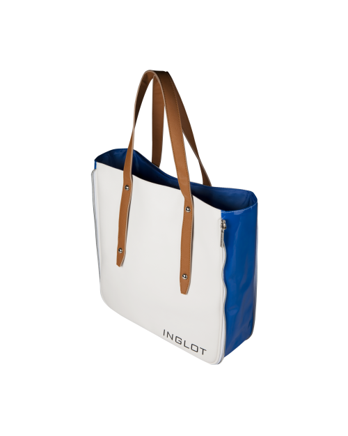 EINKAUFSTASCHE WEISS & BLAU EINKAUFSTASCHE WEISS & BLAU