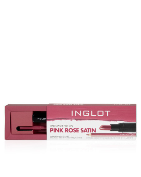 Lippen-Make-up Set PINK ROSE SATIN